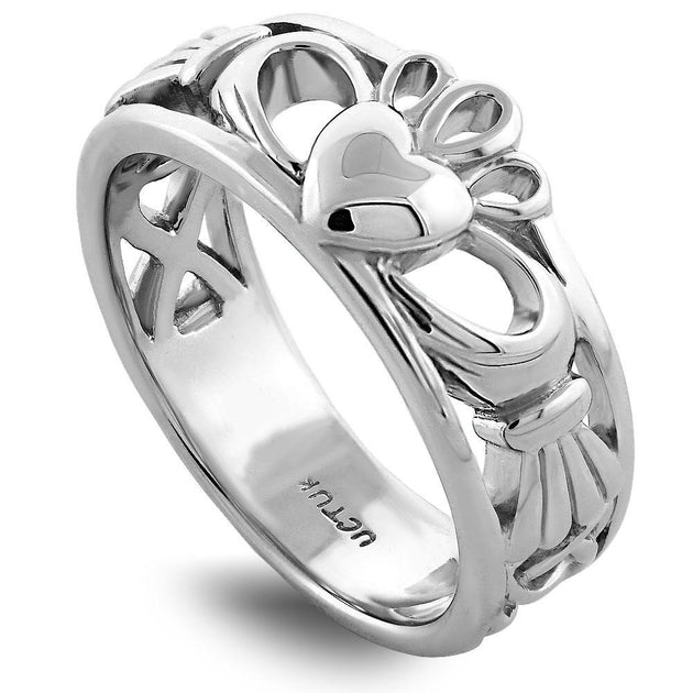 Men S Gold Claddagh Ring Shop 14k Gold And White Gold Claddagh Rings   UMG 11198 1200x630 